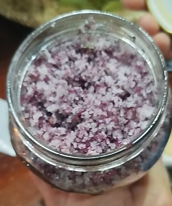 Розовая соль - нотки лета